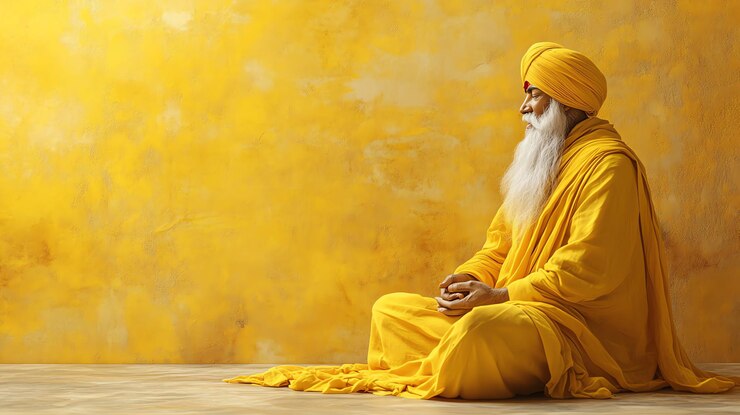 Foto el día de guru nanak jayanti