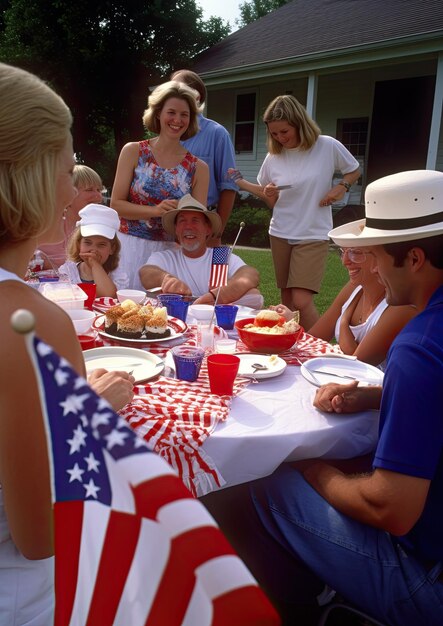 Foto día de la independencia americana