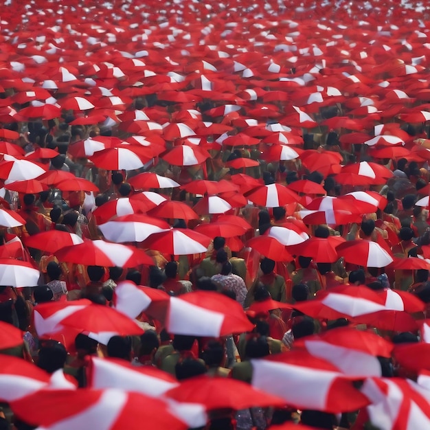 Foto día de la independencia de indonesia