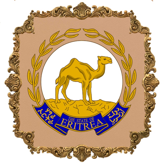 Día de la independencia nacional del emblema nacional de Eritrea