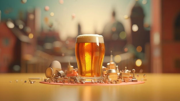 Día Internacional de la cerveza 4 de agosto Inteligencia artificial generativa