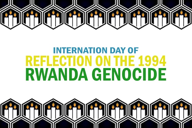 Foto dia internacional de reflexão sobre os antecedentes do genocídio de 1994 no ruanda