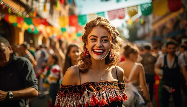 Foto dia internacional do méxico feliz e celebração fotografia de retrato comemoração do dia nacional th