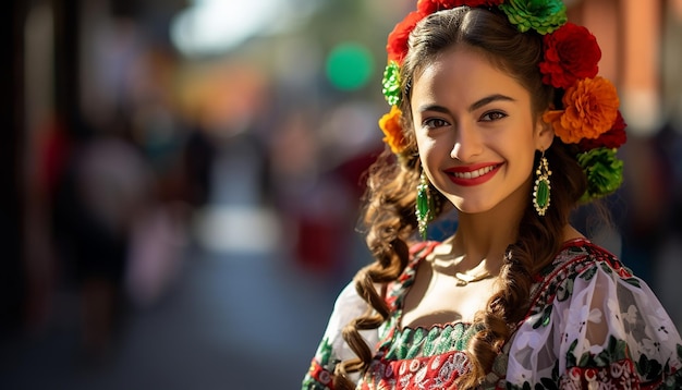 Dia Internacional do México feliz e celebração fotografia de retrato Comemoração do dia nacional th