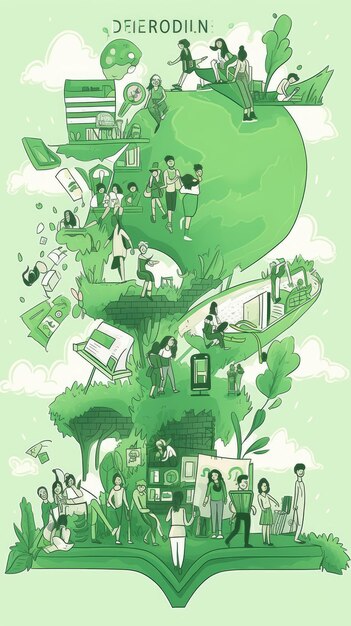 El Día Internacional de la Educación en verde