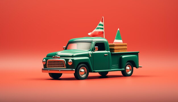 Día internacional mínimo de México con objetos en miniatura Tema de celebración del día nacional