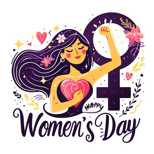 Día internacional de la mujer feliz día de la mujer 8 de marzo