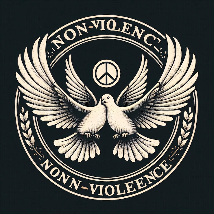 Foto día internacional de la no violencia