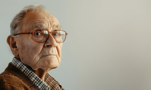 Día Internacional de las Personas de Edad espacio de copia