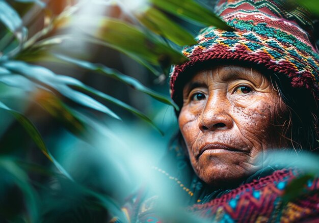 Foto día internacional de los pueblos indígenas generados por la ia