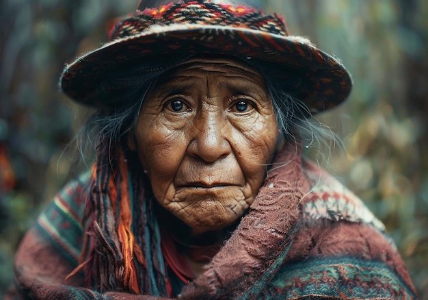 Foto día internacional de los pueblos indígenas generados por la ia