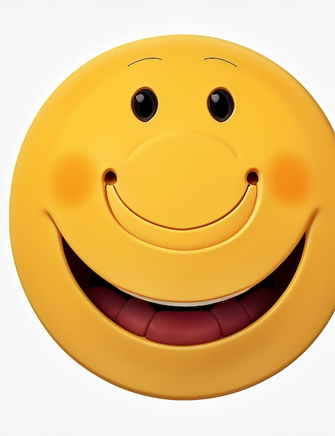 Foto dia internacional de la sonrisa con emoji