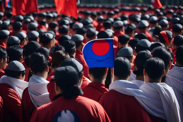 Foto día de la liberación nacional de corea