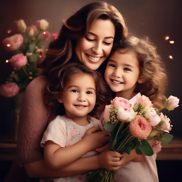 El día de la madre, imágenes adorables y cariñosas.