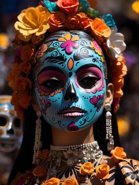 día de la muerte El Día de los Muertos es una fiesta tradicional mexicana