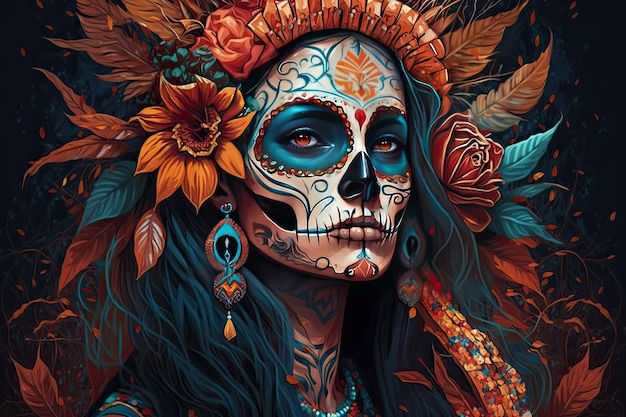 dia de muertos arte