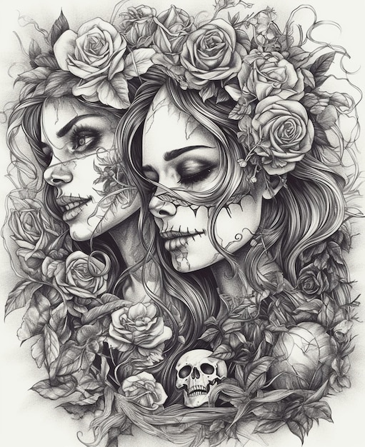 dia de muertos arte