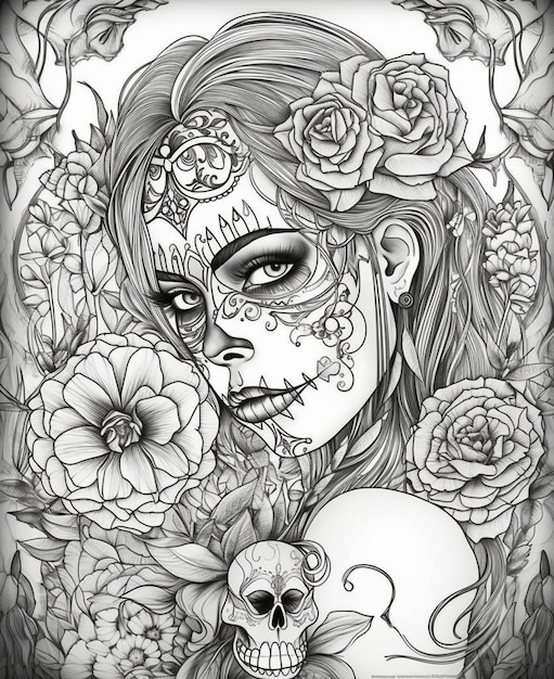 dia de muertos arte