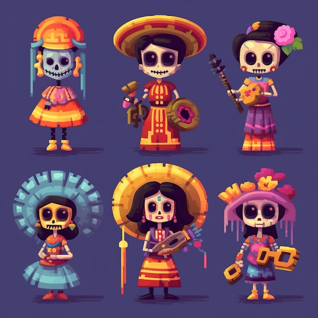 Dia de los muertos Día de los muertos fiesta mexicana