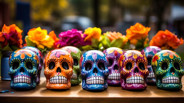 Foto el día de los muertos explora la vibrante celebración mexicana