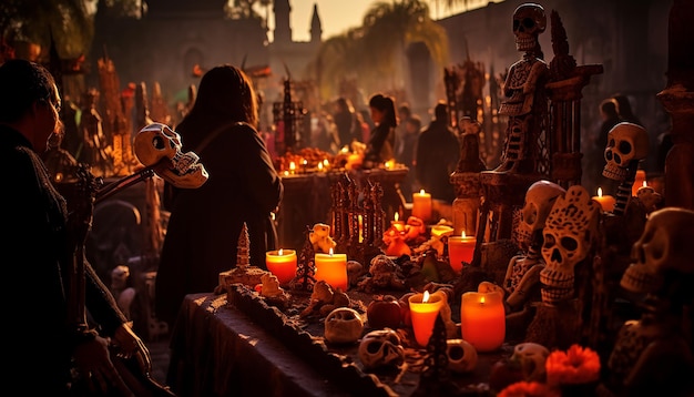 Día de Muertos en México México celebra el Día de Muertos el 1 y 2 de noviembre de cada año