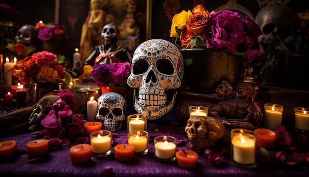 Día de Muertos en México México celebra el Día de Muertos el 1 y 2 de noviembre de cada año