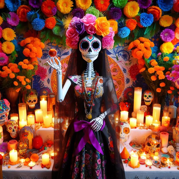 Foto el día de los muertos.