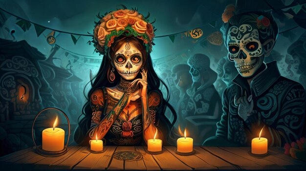 Foto día de los muertos