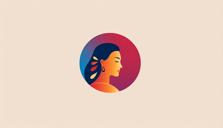 Foto dia de la mujer emprendedora logo minimalista 2d