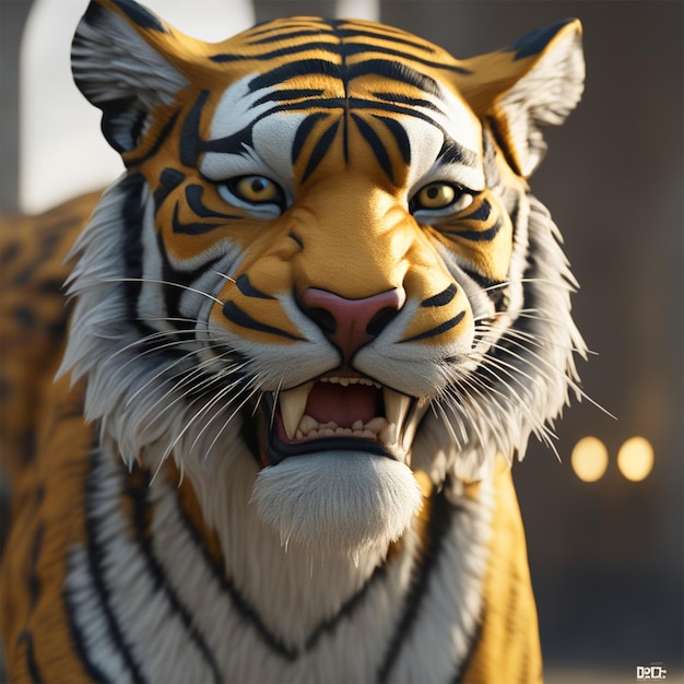 Día Mundial de los Animales tigre 32k uhd agudo súper enfoque detalle fino imagen perfecta composición perfecta máscara