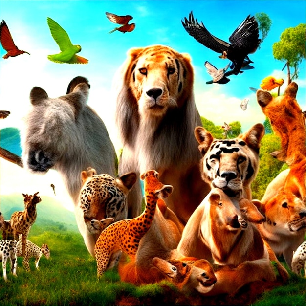 Foto día mundial de los animales