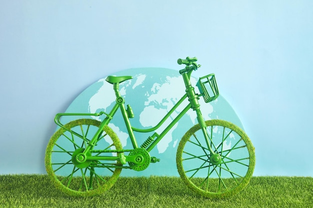 Día Mundial de la Bicicleta Bicicleta verde y preservación del medio ambiente mundial