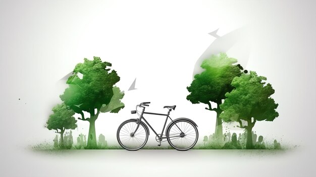 Día Mundial de la Bicicleta Go Green Save Environmentx9