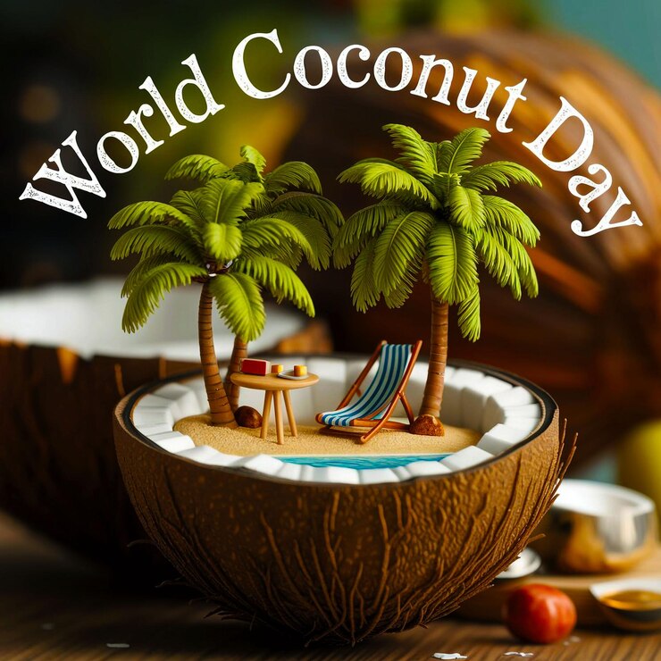 Foto el día mundial del coco