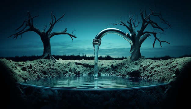 Dia Mundial da Água Conserve imagens de água