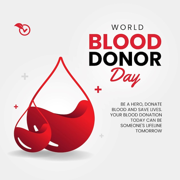 Foto día mundial del donante de sangre