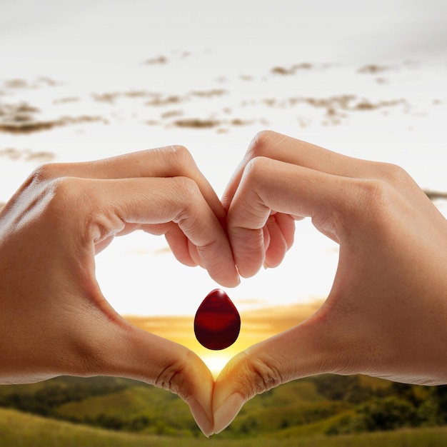 Foto día mundial del donante de sangre