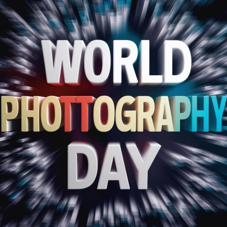 Foto el día mundial de la fotografía