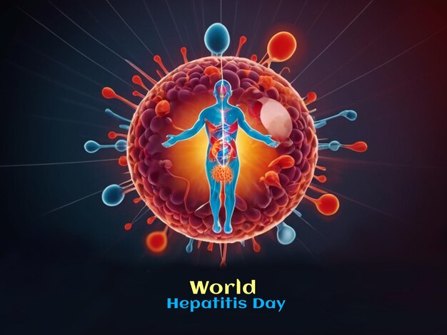 Foto día mundial de la hepatitis