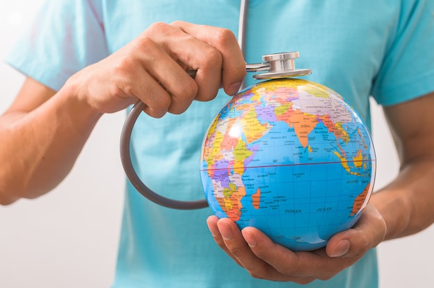 Día Mundial de la Salud, el concepto de salvar el mundo