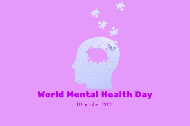 Día Mundial de la Salud Mental creado utilizando la tecnología de IA generativa