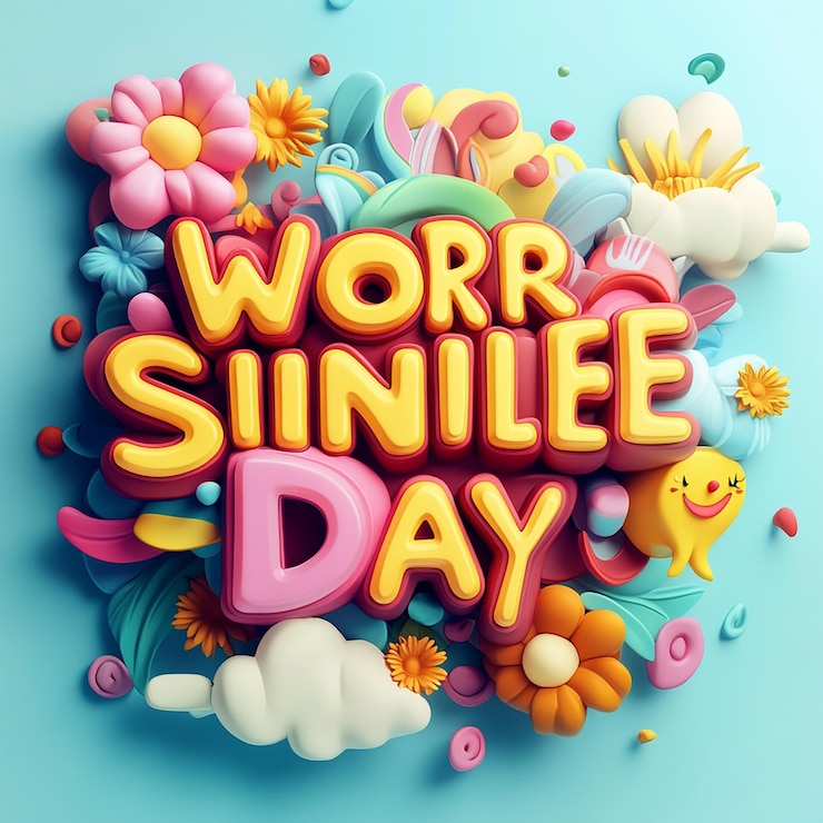 Foto día mundial de la sonrisa