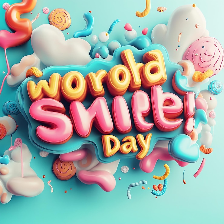 Foto día mundial de la sonrisa