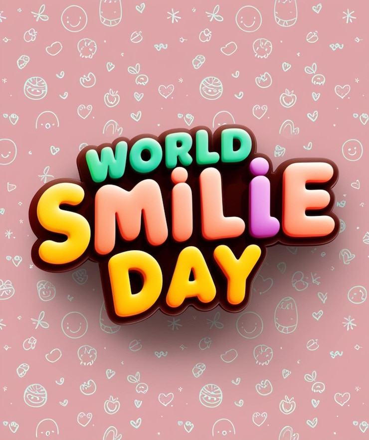 Foto día mundial de la sonrisa