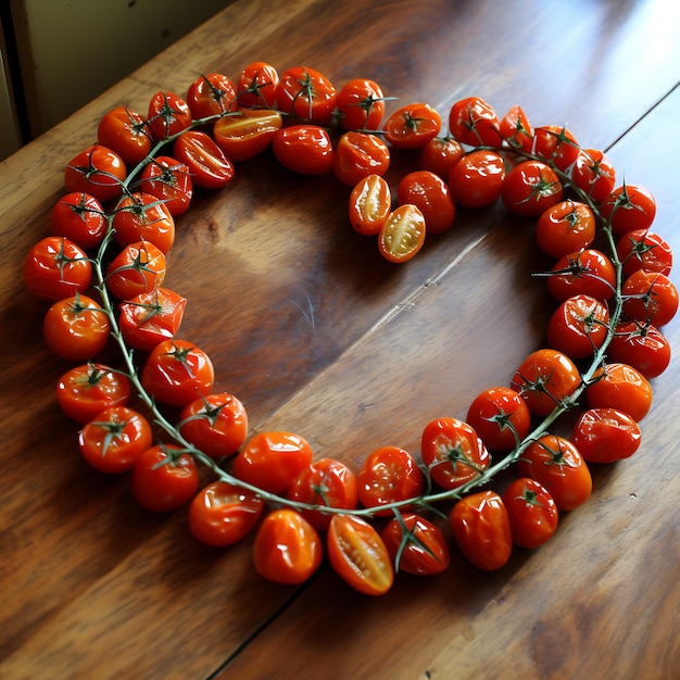 Día Mundial del Vegano Día Mundial de la Alimentación con el concepto del tomate comer verduras para una vida saludable Vegano Mundial