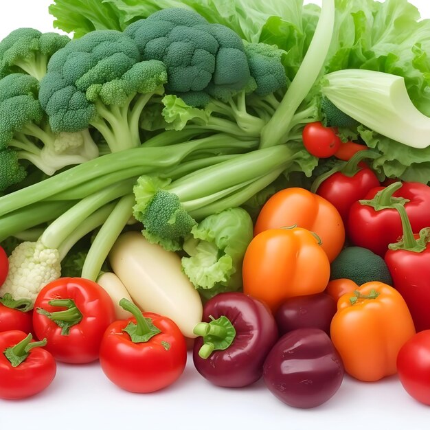 Día mundial de las verduras Verduras en el mundo de las verduras frescas Día Mundial del Vegetariano AI Generar