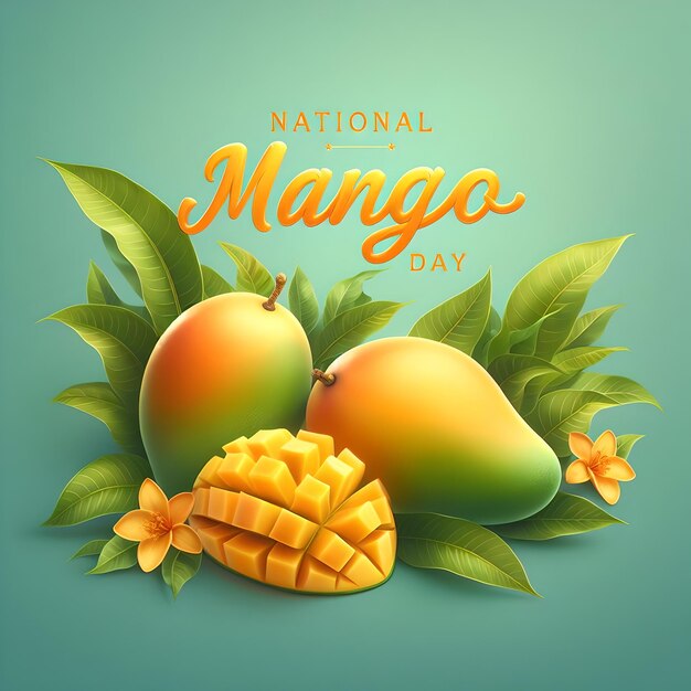 Foto el día nacional del mango