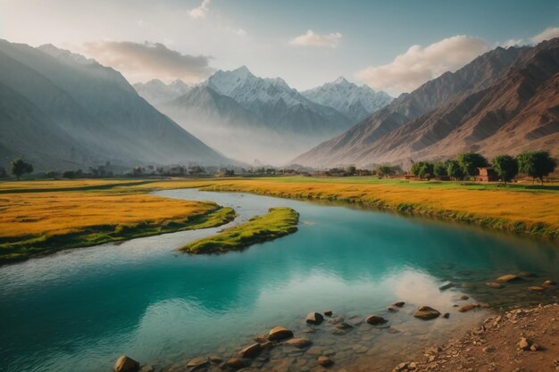 Foto día de pakistán arte independencia y unidad e ilustración del patrimonio