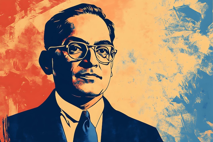 Foto día de recuerdo de br ambedkar