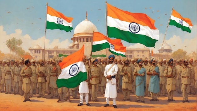 Foto día de la república de la india